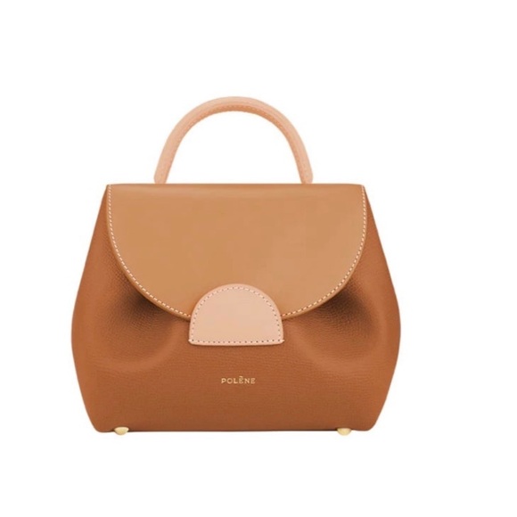 Polene Handbags - Polene Numéro Un Nano EDITION TRIO CAMEL